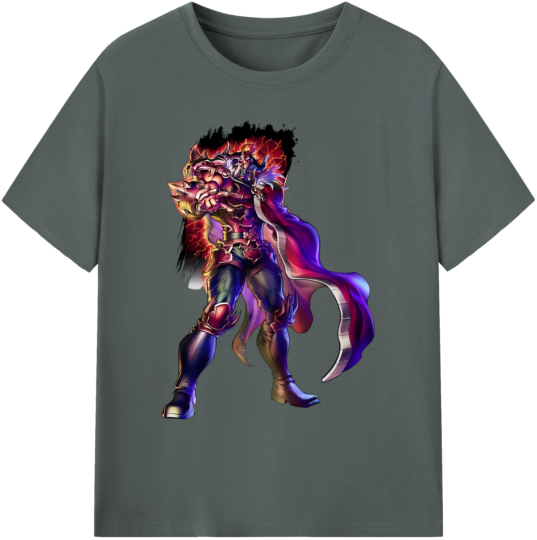 （画像用） 北斗の拳 Fist of the North Star 綿100％ メンズ半袖Tシャツ｜肌触りやわらか＆通気性